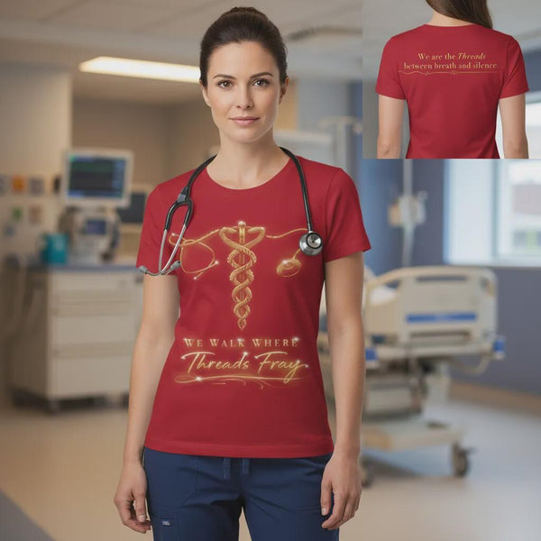 Caduceus Heart Nurse Shirt