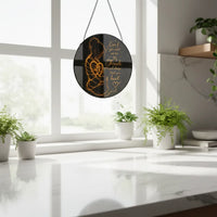 Even If You Can't See Me — Memorial Suncatcher | Stained Glass Window Hanging