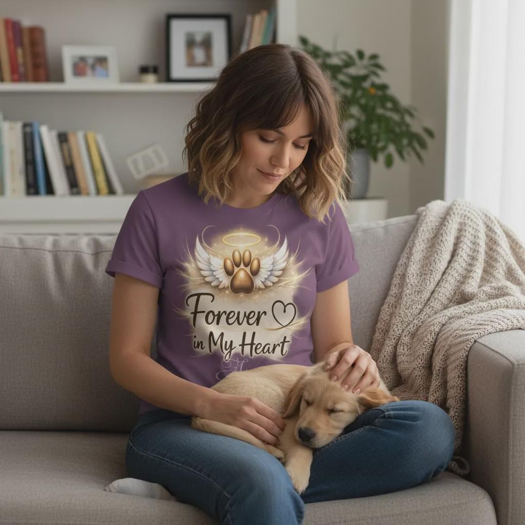 Forever in My Heart — Pet Memorial Shirt
