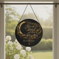 Dark Rose Memorial Suncatcher