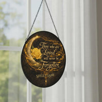 Dark Rose Memorial Suncatcher