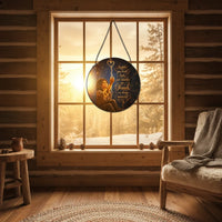 Anytime Your Heart Hurts — Memorial Suncatcher | Stained Glass Window Hanging