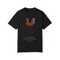 The Weight of Keeping It — Caregiver Tee | Garment-Dyed Tribute Shirt for the Ones Who Held